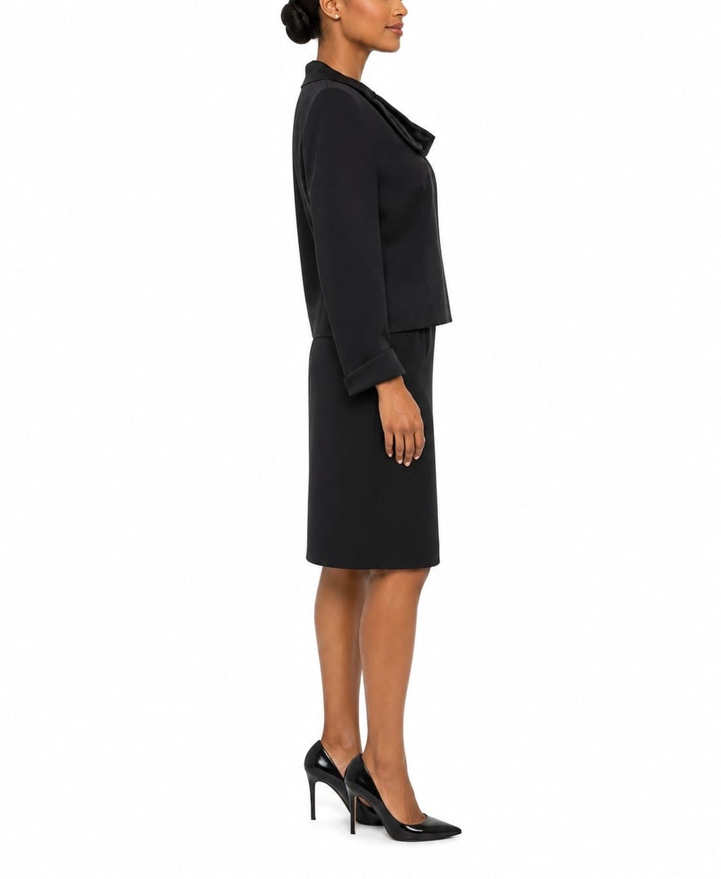 Le Suit Petite Skirt Suit