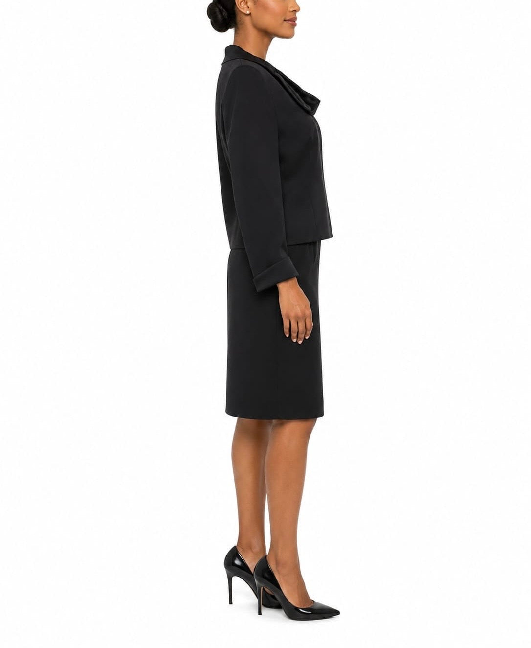Le Suit Petite Skirt Suit