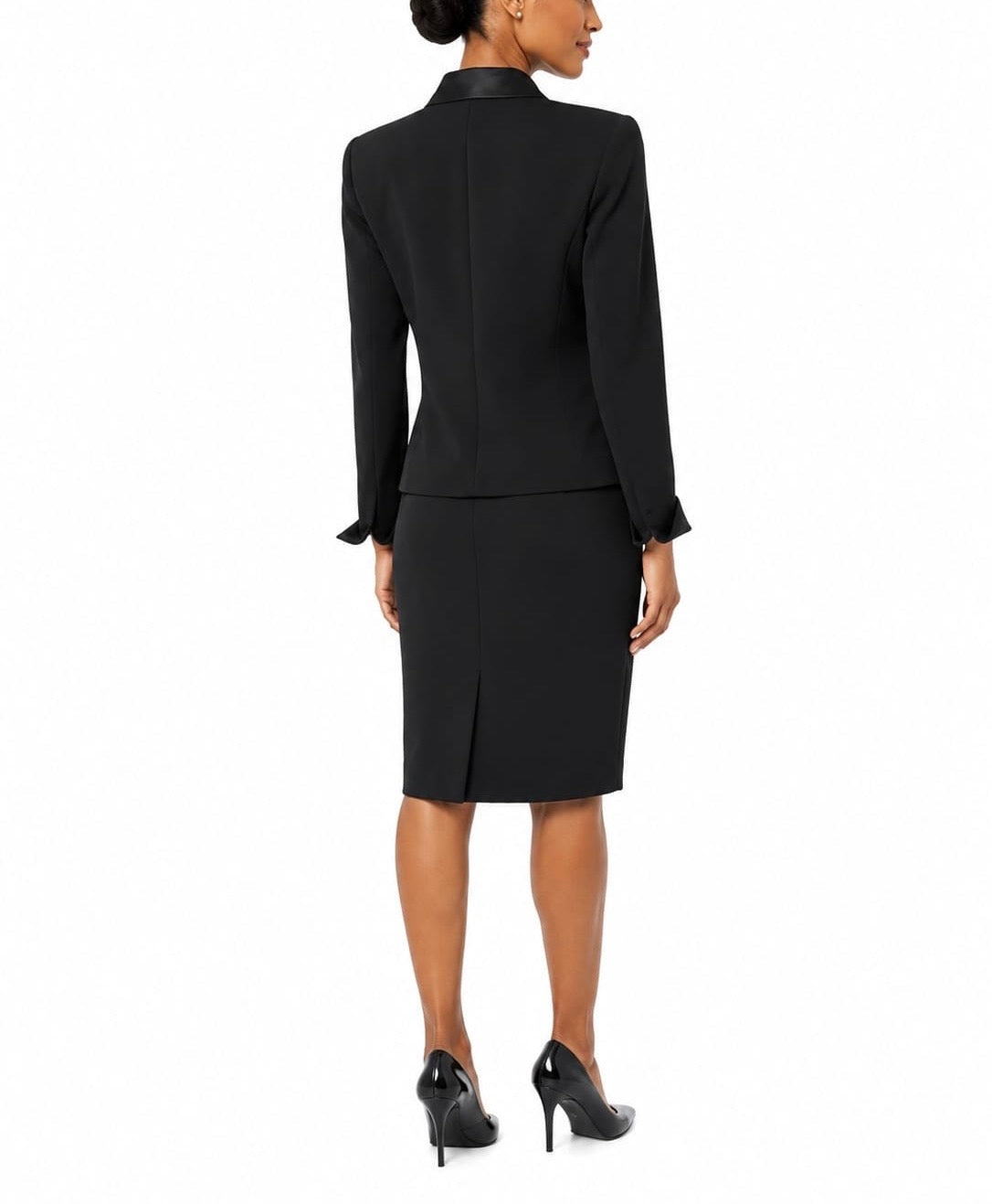 Le Suit Petite Skirt Suit