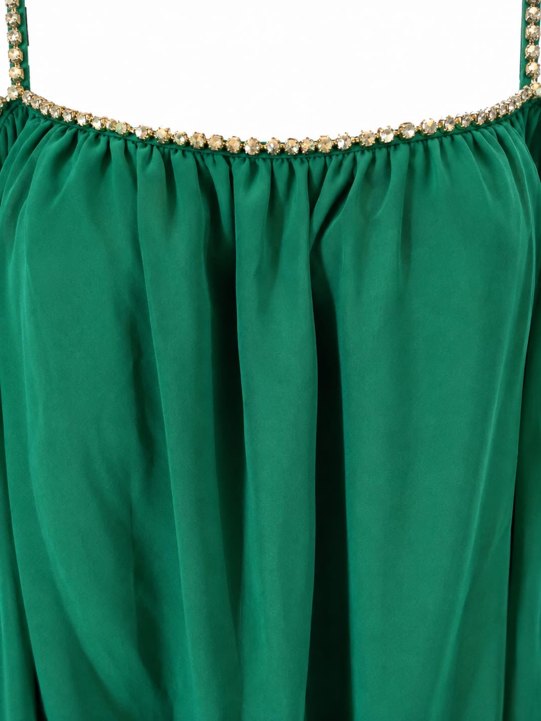 C.O.C Emerald Luxe Studded Top