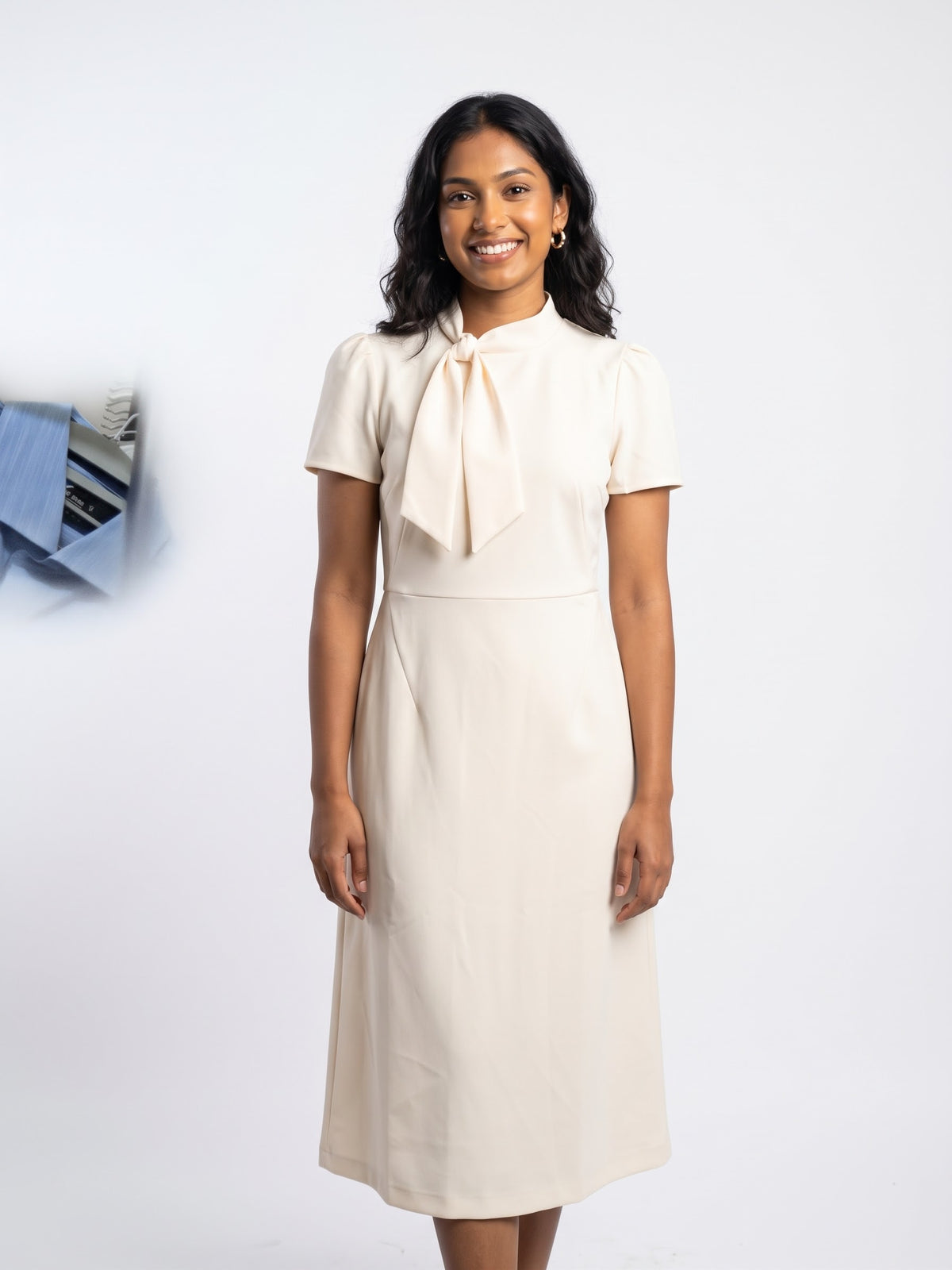 Maggy London Cream Sheath Dress