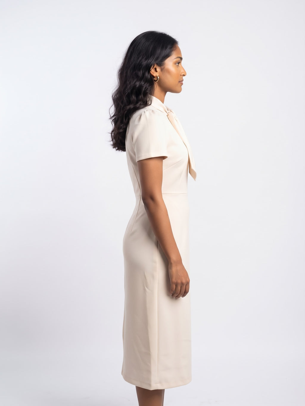 Maggy London Cream Sheath Dress