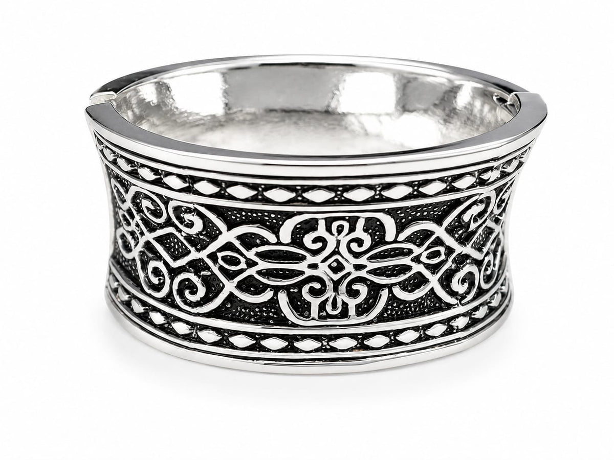 The Valencia Filigree Cuff Bracelet