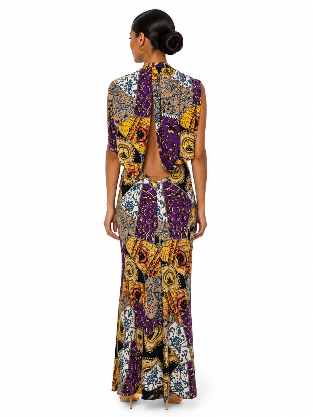 Body Language Mosaic Muse Maxi Dress