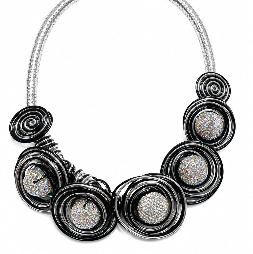 Starlight Spiral Necklace