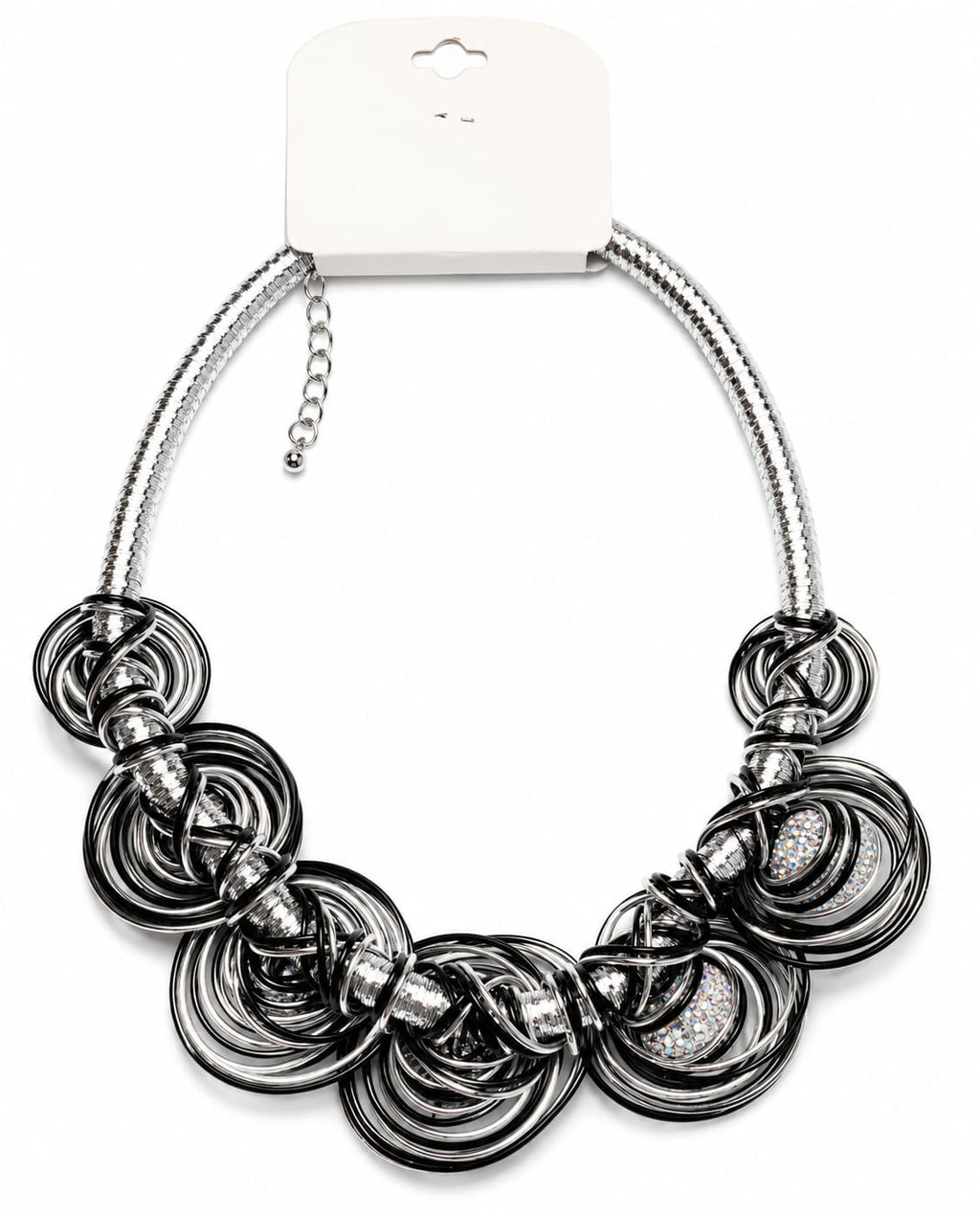 Starlight Spiral Necklace
