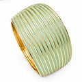 Caribbean Sea Enamel Cuff