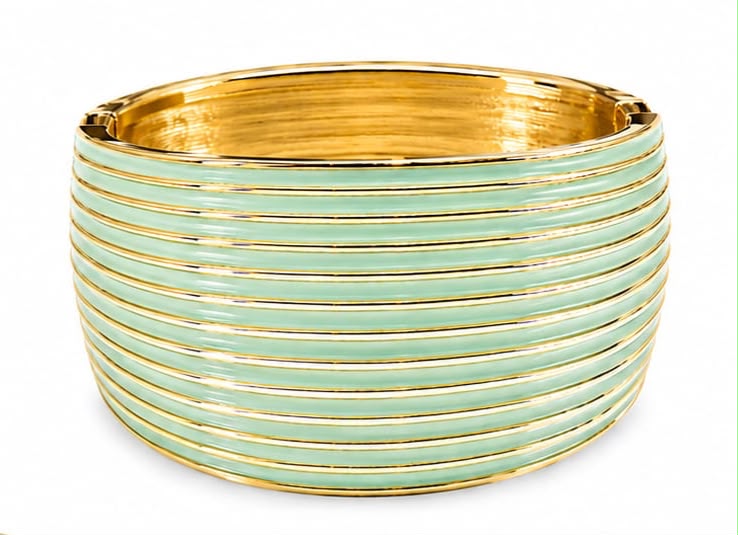 Caribbean Sea Enamel Cuff