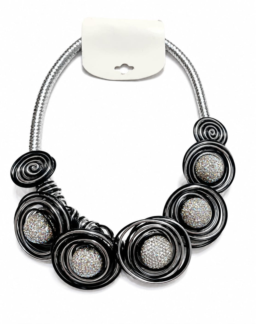Starlight Spiral Necklace