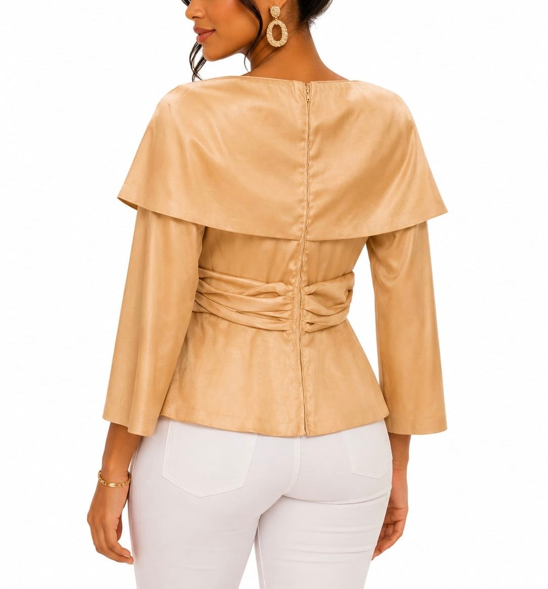 Anna Kevin Gold Campagne Blouse