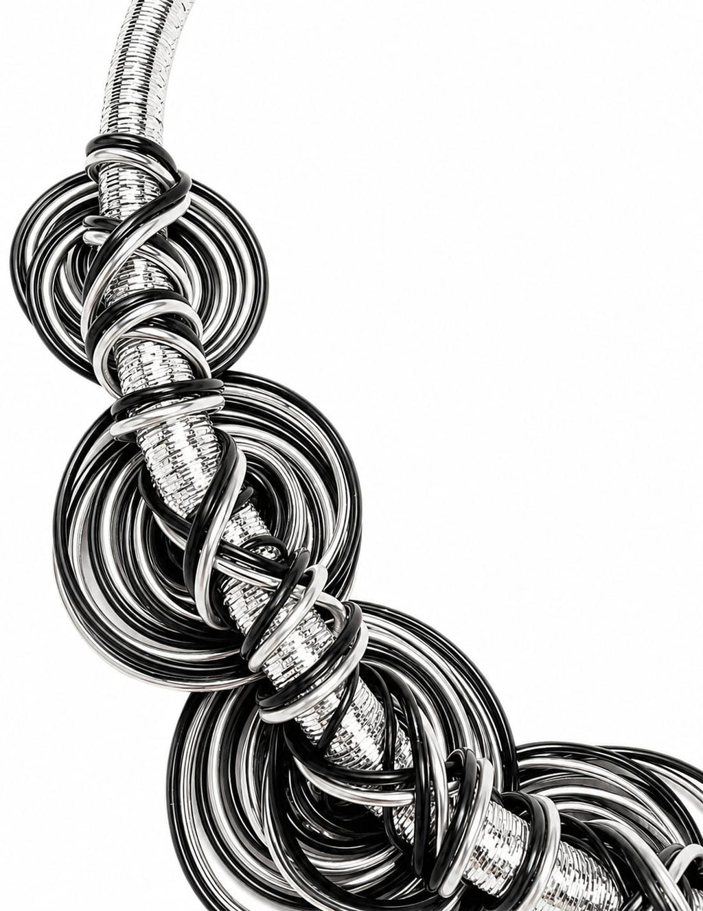 Starlight Spiral Necklace