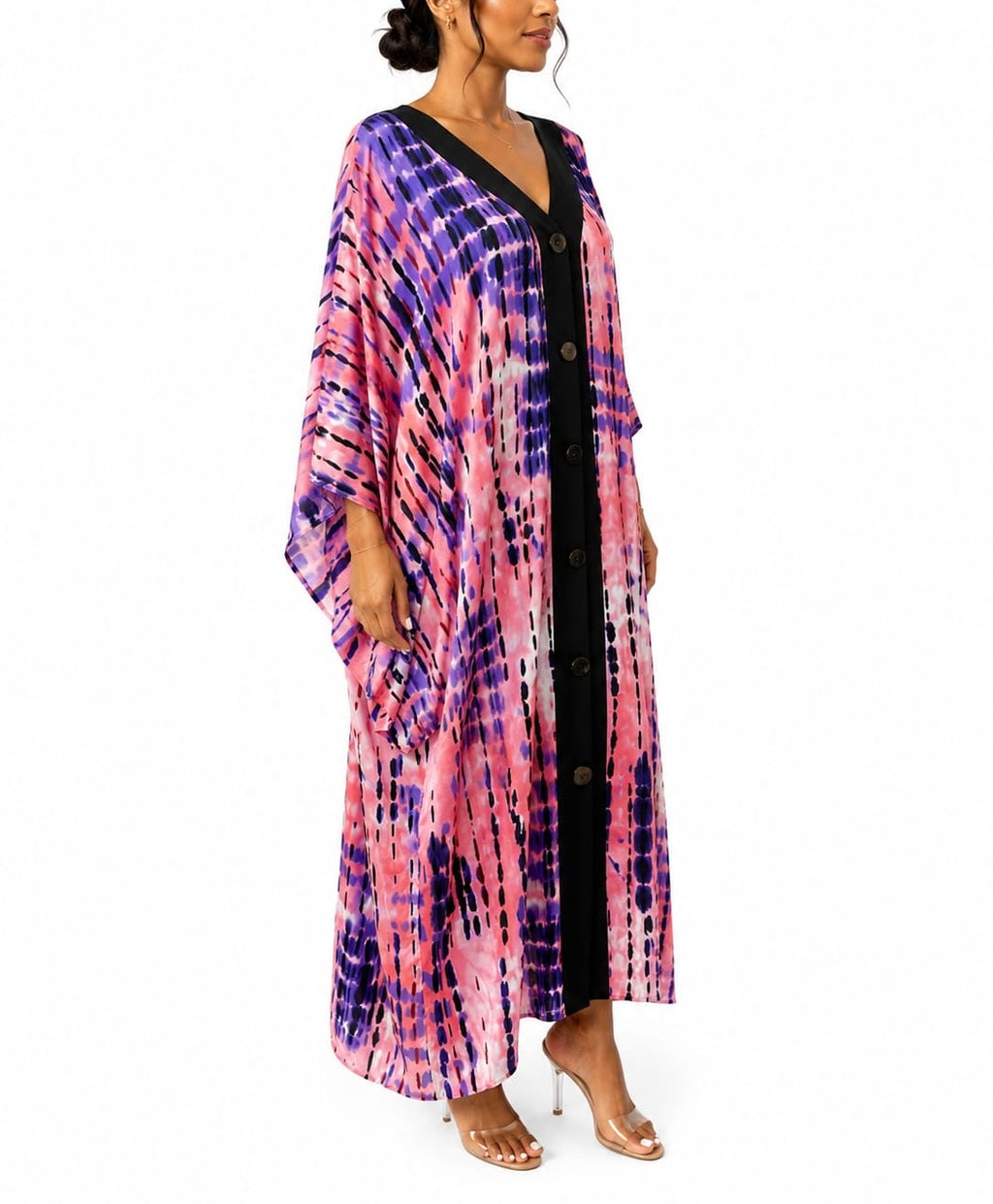 Santorini Sunset Kaftan Dress