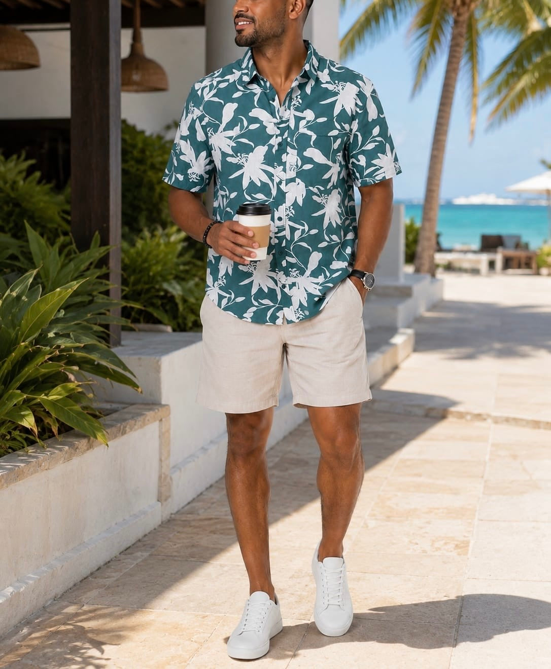 Pacific Polo Club Botanical Shirt