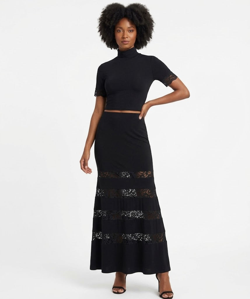 J.R. Nites by Carollin Black Skirt