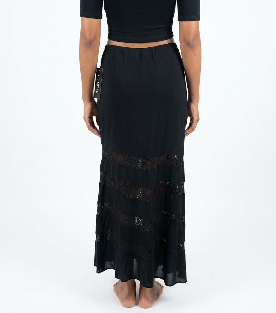 J.R. Nites by Carollin Black Skirt