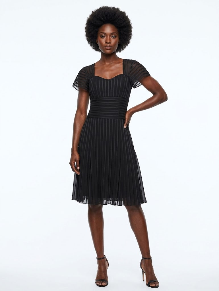 Maria Bonita Black Mesh Dress
