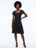 Maria Bonita Black Mesh Dress