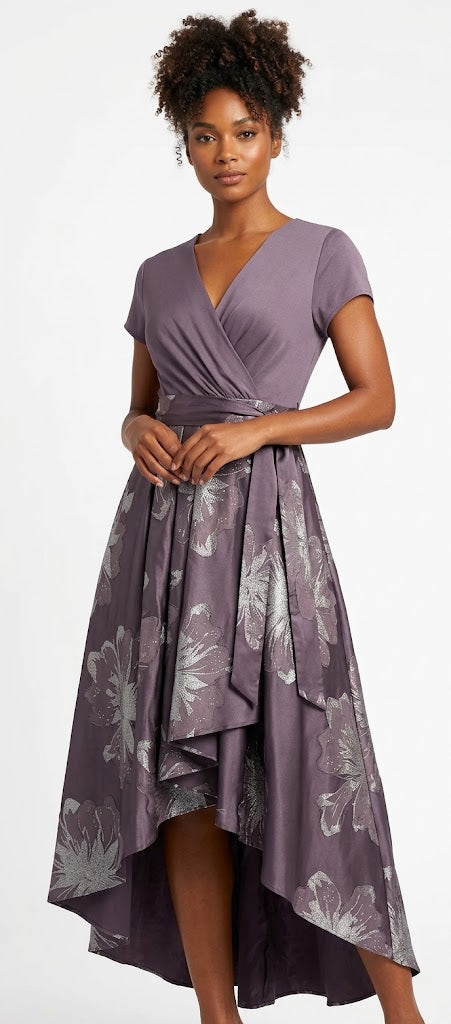 R&M Richards Wrap-Style Dress