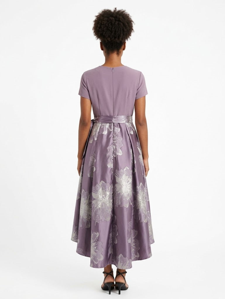 R&M Richards Wrap-Style Dress