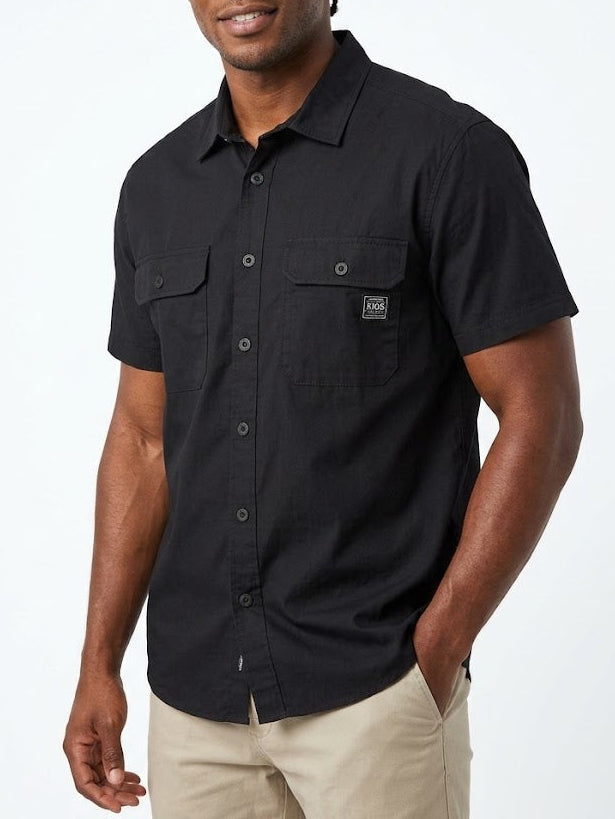 Xios Jet Black Shirt
