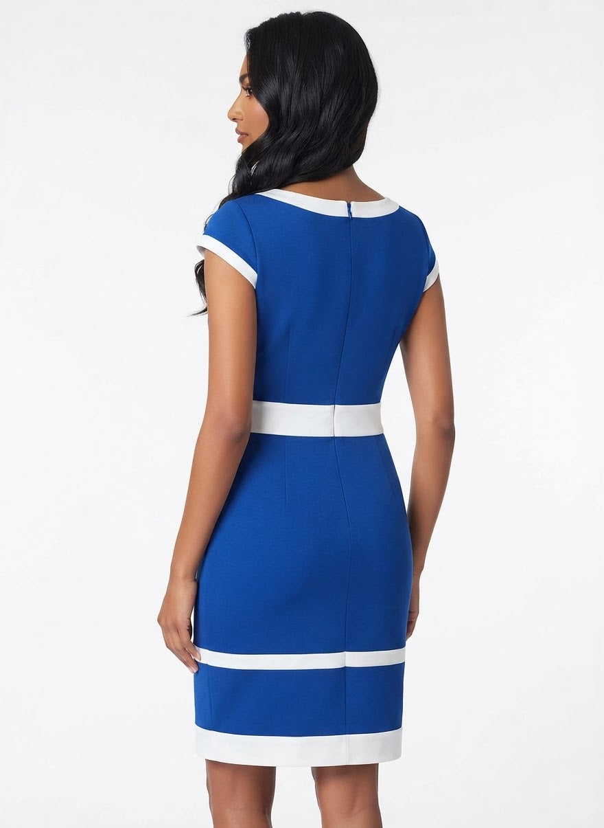 Pierri New York Colorblock Sheath Dress