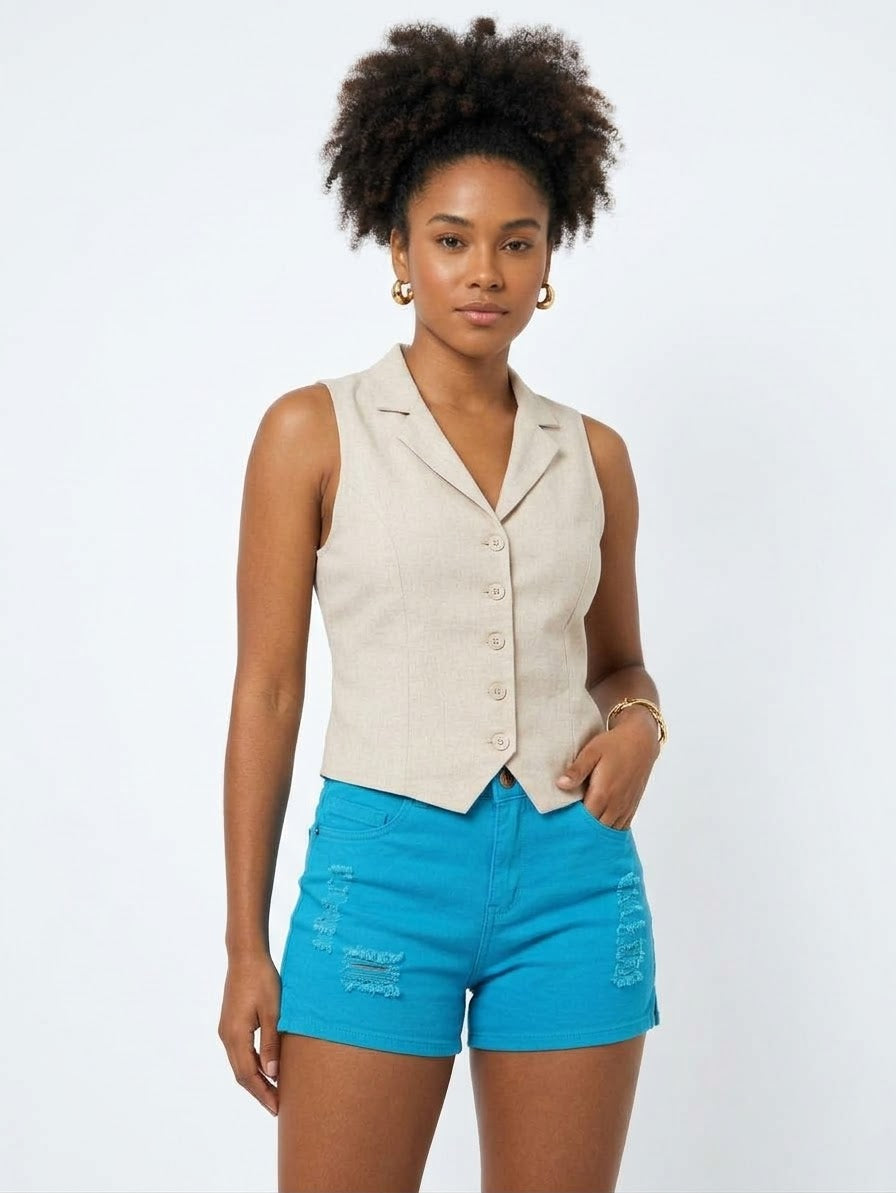 Emperial Distressed Shorts