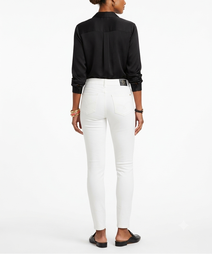 White distressed Jeans - Love You