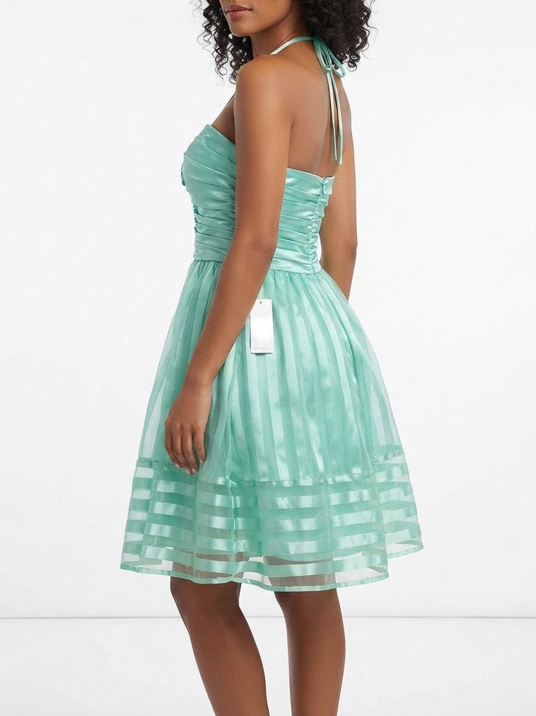 Morgan & Co. Mint Green Mini Dress