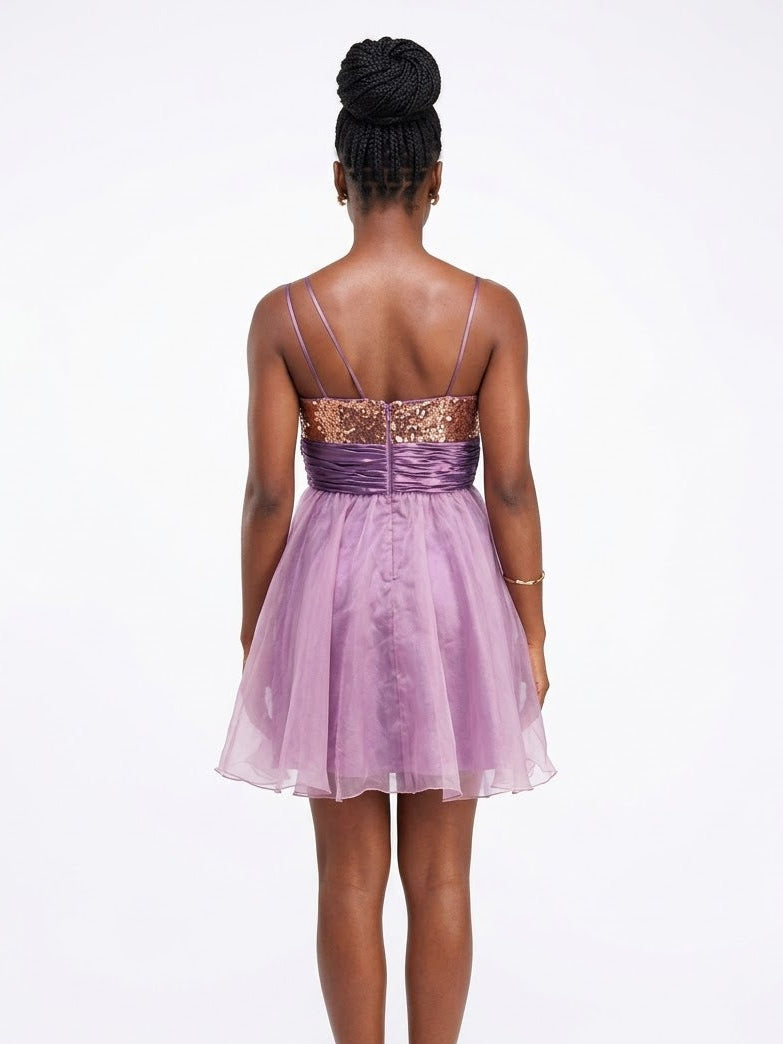 Aspeed USA - The "Amethyst Aura" Cocktail Dress