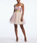 Let's Design Aurora Twilight Sequin Cocktail Dress