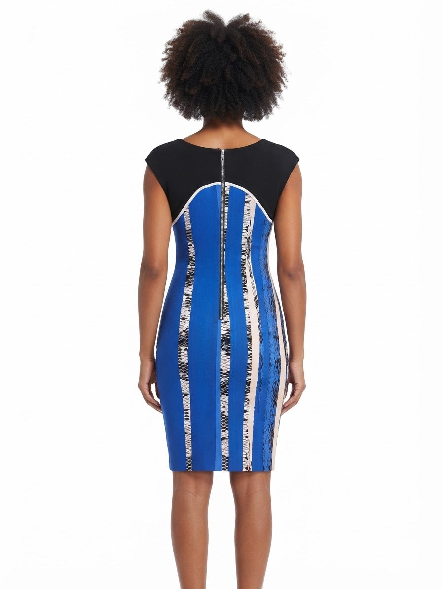 Jax Colorblock Sheath Dress