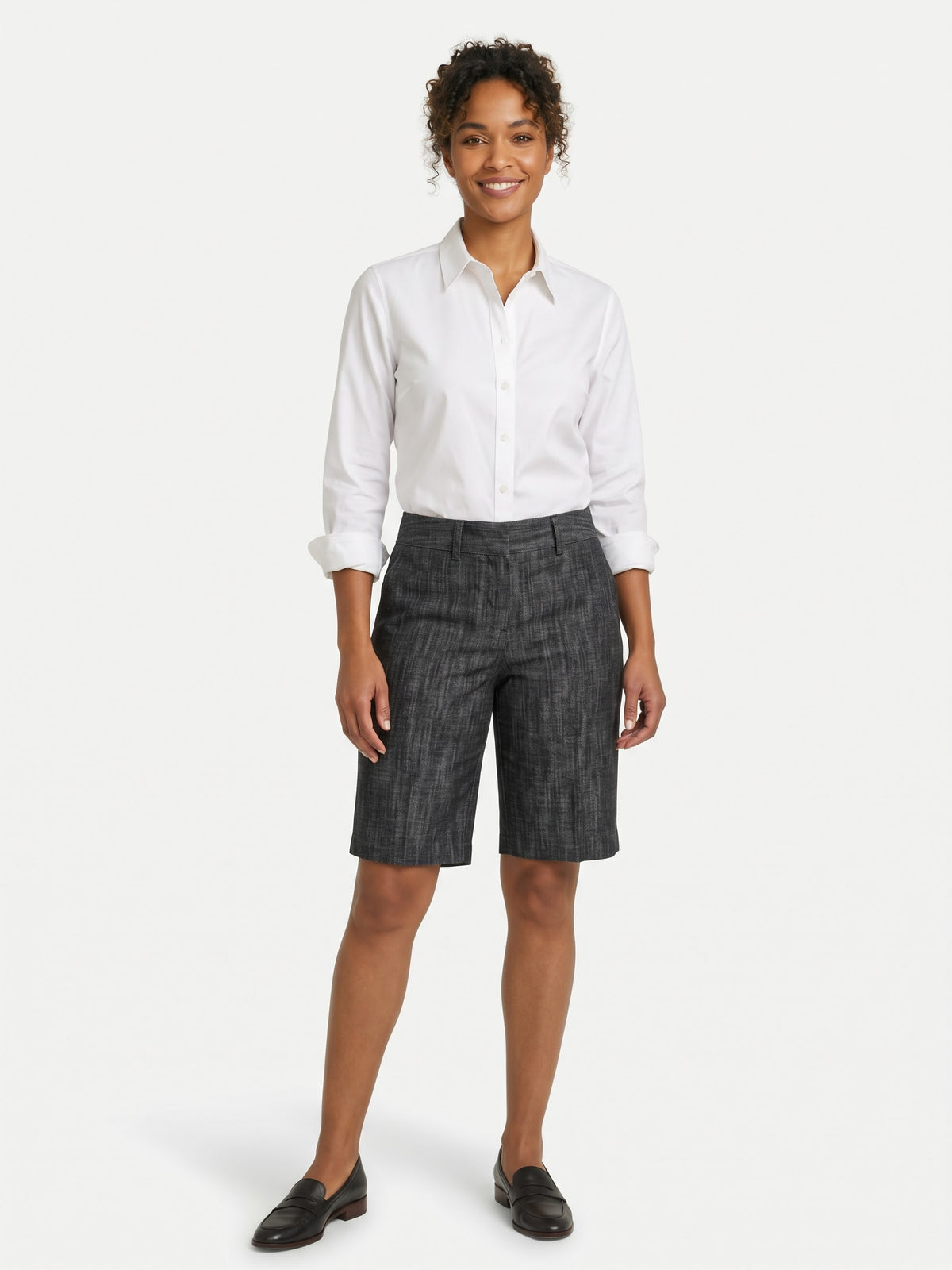 Larry Levine Knee-Length Pants