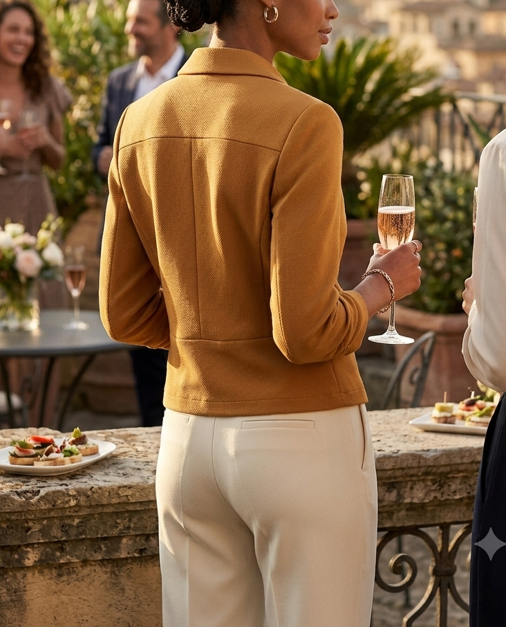 Michel Fashion Unlined Blazer