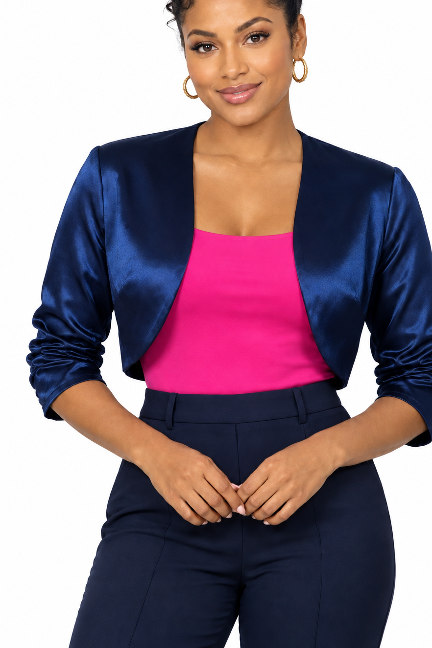 Katia Raunched Sleeve Bolero