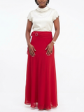 Anna Kevin NY Red Skirt