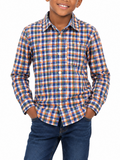 Carter's Multi-color Plaid Button-Down Shirt