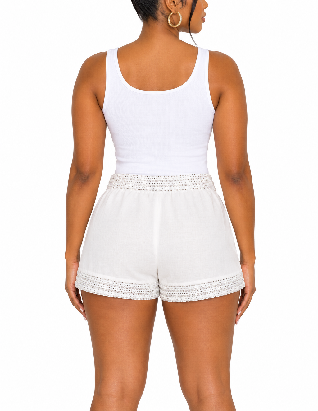 Michel Sequins Shorts