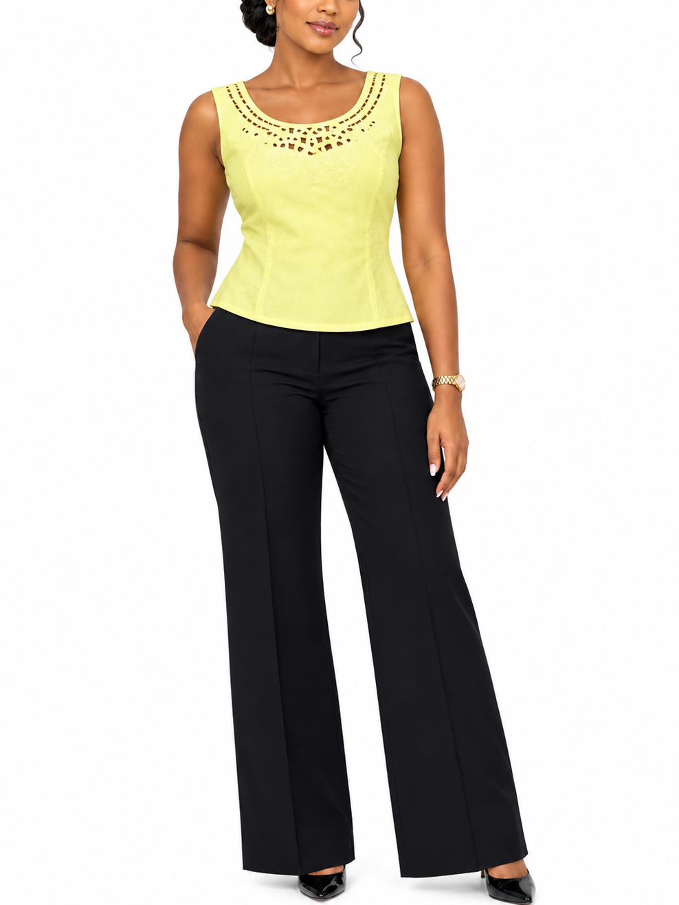 Tahari Three (3) Piece Pants Suit