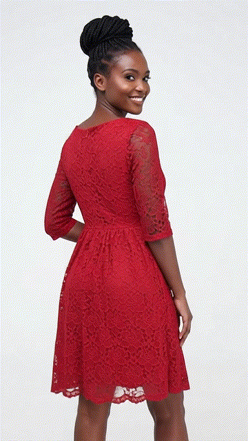 Sangria Red Dress