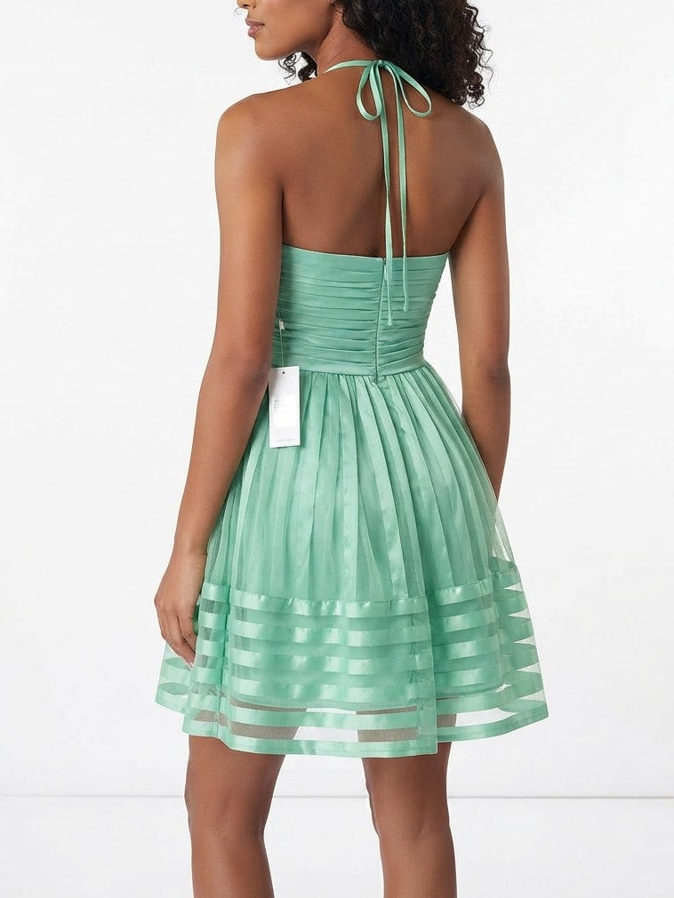 Morgan & Co. Mint Green Mini Dress