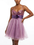 Aspeed USA - The "Amethyst Aura" Cocktail Dress