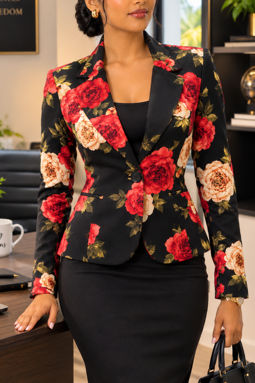 DV DN Floral Jacket